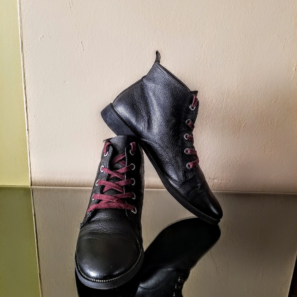 Circus by Sam Edelman Charlie black leather boots - Picture 2 of 8
